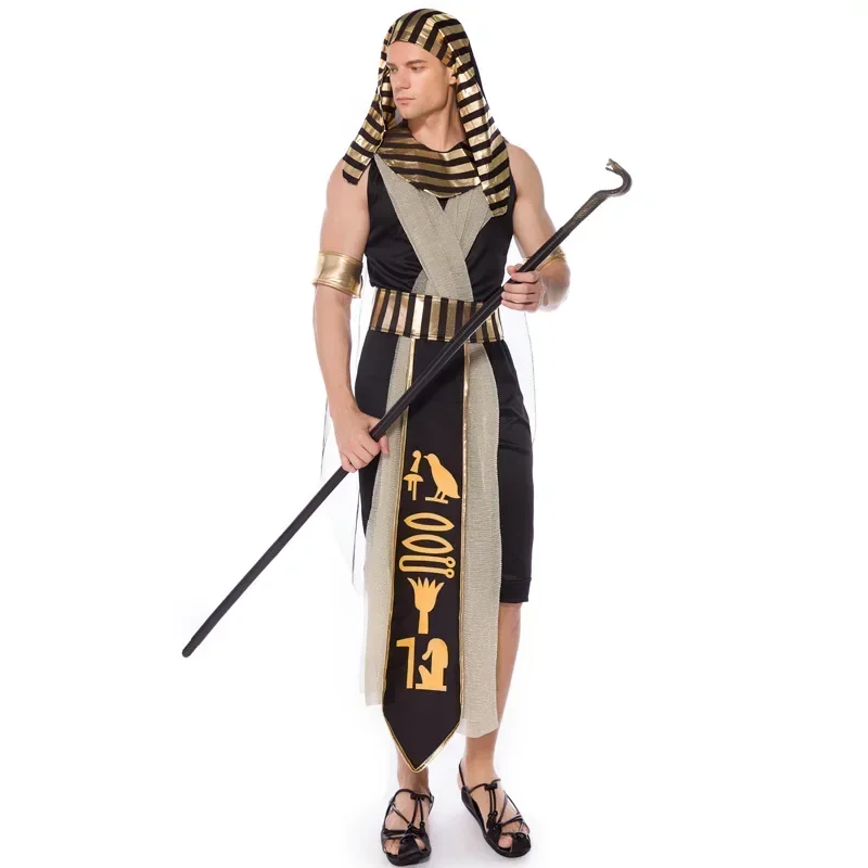 Kostum Firaun Dewasa, Pakaian  - Egypt Cosplay Anime ulasan dan harga